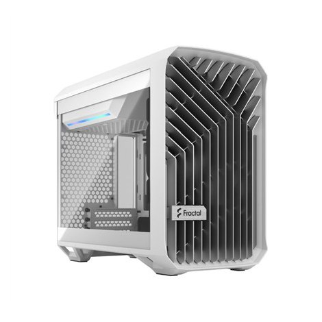 Fractal Design | Torrent Nano TG Clear Tint | Side window | White | Power supply included | ATX